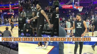 🔥 [Highlight] Sixers fans burn Ben Simmons jersey and cha