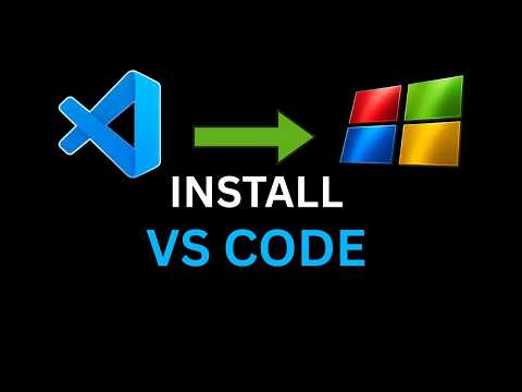 Install VS Code on Windows | Download & Install Visual Studio Code