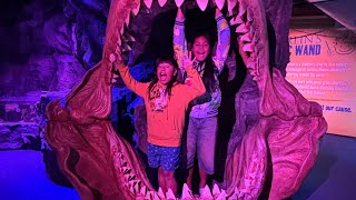 Trex Sap goes to Kelly Tarltons Underwater World in Auckland New Zealand 