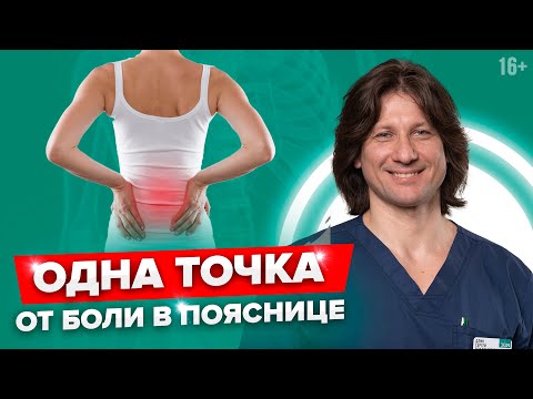 Самомассаж всего одной точки поможет снять боль в пояснице #Shorts