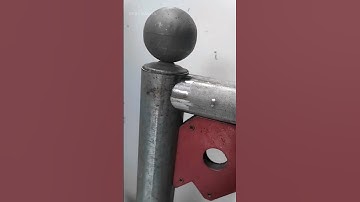 how do welders connect stair railing posts