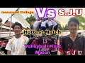 Final Volleyball Match Between Immanuel College Vs St Joseph University Chumu At IGNISIA Fest