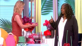 Host Sara Haines Furiously Throws Item At View Producer Repeatedly On Air