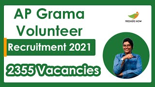 AP Grama Volunteer Recruitment 2021 | Notification for 2355 Vacancies | Latest Govt Jobs 2021