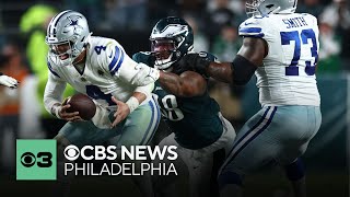 Carter ejected from Eagles-Cowboys game after apparently spitting on Prescott | What's Trending