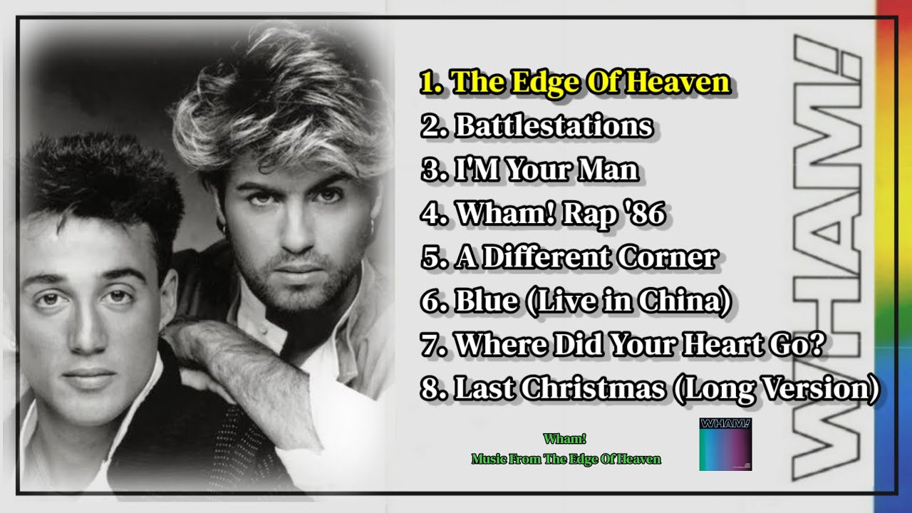 🎧 Wham! - Music from the Edge of Heaven | 웸 3집 한국 발매판 LP