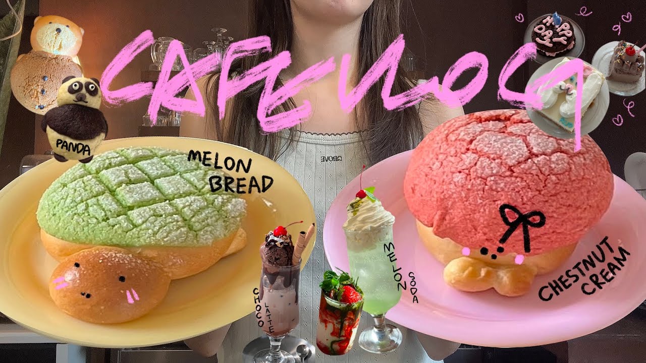 Cafe Vlog | 루오베이커리 SSUL(4) : 노란접시줄까?핑크접시줄까?🐢🍄 | 디저트카페 브이로그 일상