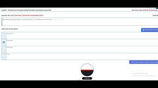 CS201P Attendance Quiz 8 2025|| CS201P - Introduction to Programming || Fall 2025