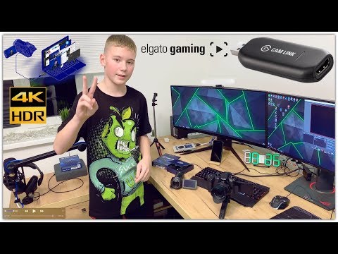Как подключить камеру 4K к OBS стриму Elgato Cam Link Review 4K & Setup