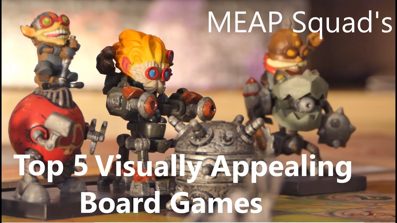 Top 5 Visually Appealing Board Games YouTube