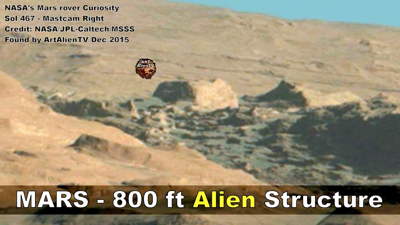 MARS Forbidden City - 800 ft Alien Structure ! ArtAlienTV 4K - YouTube