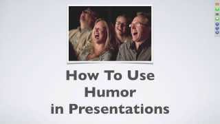 How to use Humour and Comedy in Presentations - Speaking Skills for Motivational Keynote Speakers