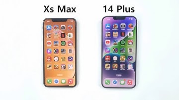 iPhone XS Max vs iPhone 14 Plus - Speed Test!