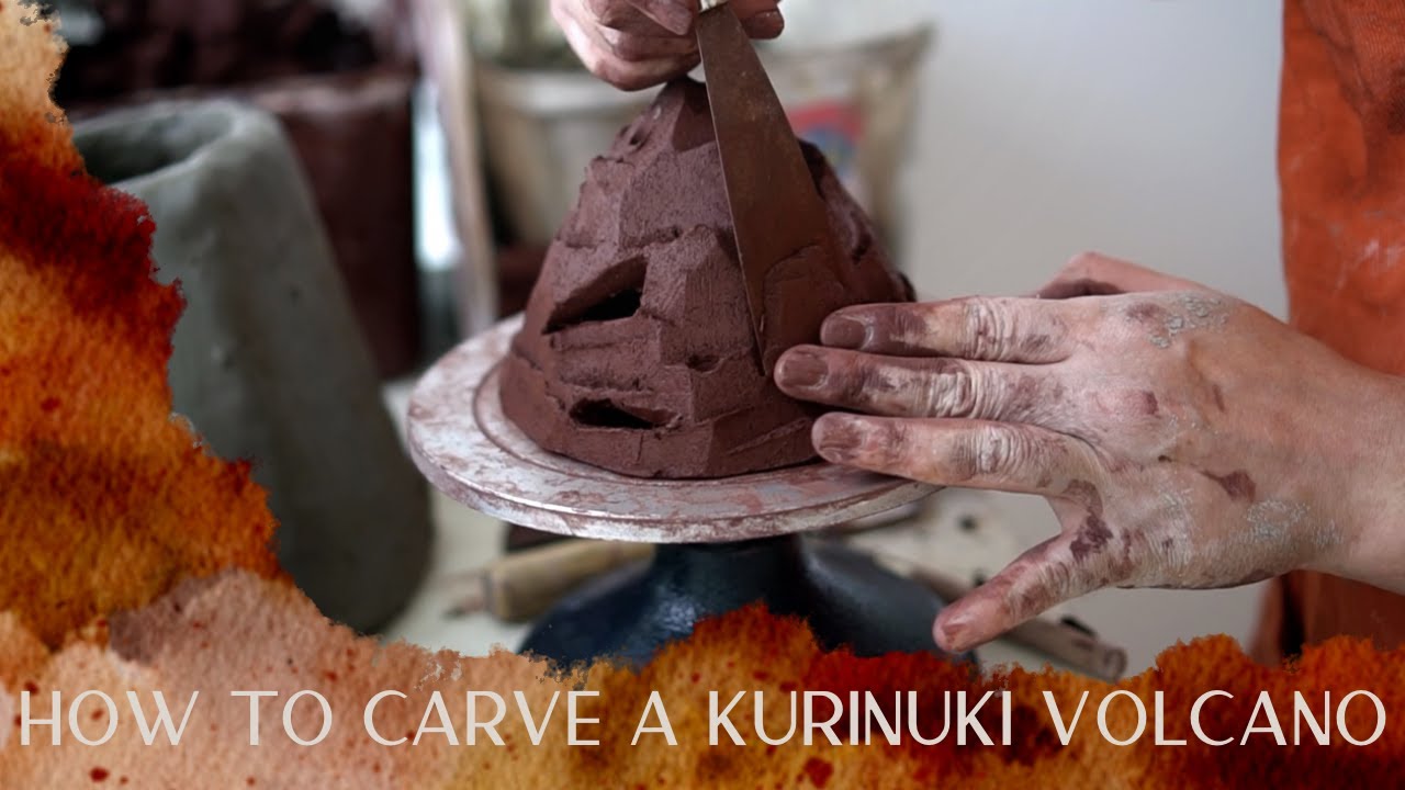 Kurinuki Volcano: How to carve a smoking incense burner