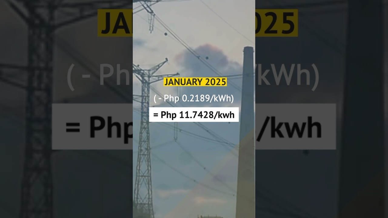 MERALCO announced a reduction to its overall electricity rates  for January 2025 | Power Philippines