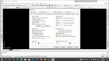 How to Change Background color in Auto Cad 2007