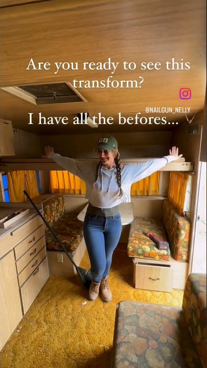 Demo day trailer renovation!#demo #renovation #vintage