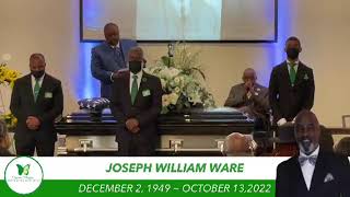 Funeral Services for Joseph William Ware