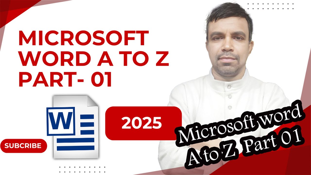 🔥Microsoft Word Tutorial in Bangla  Part 01 2025  মাইক্রোসফট ওয়ার্ড টিউটোরিয়াল  MS Word Bangla 2025🔥