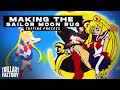 Making the sailor moon rug  tufting process  trill art factory