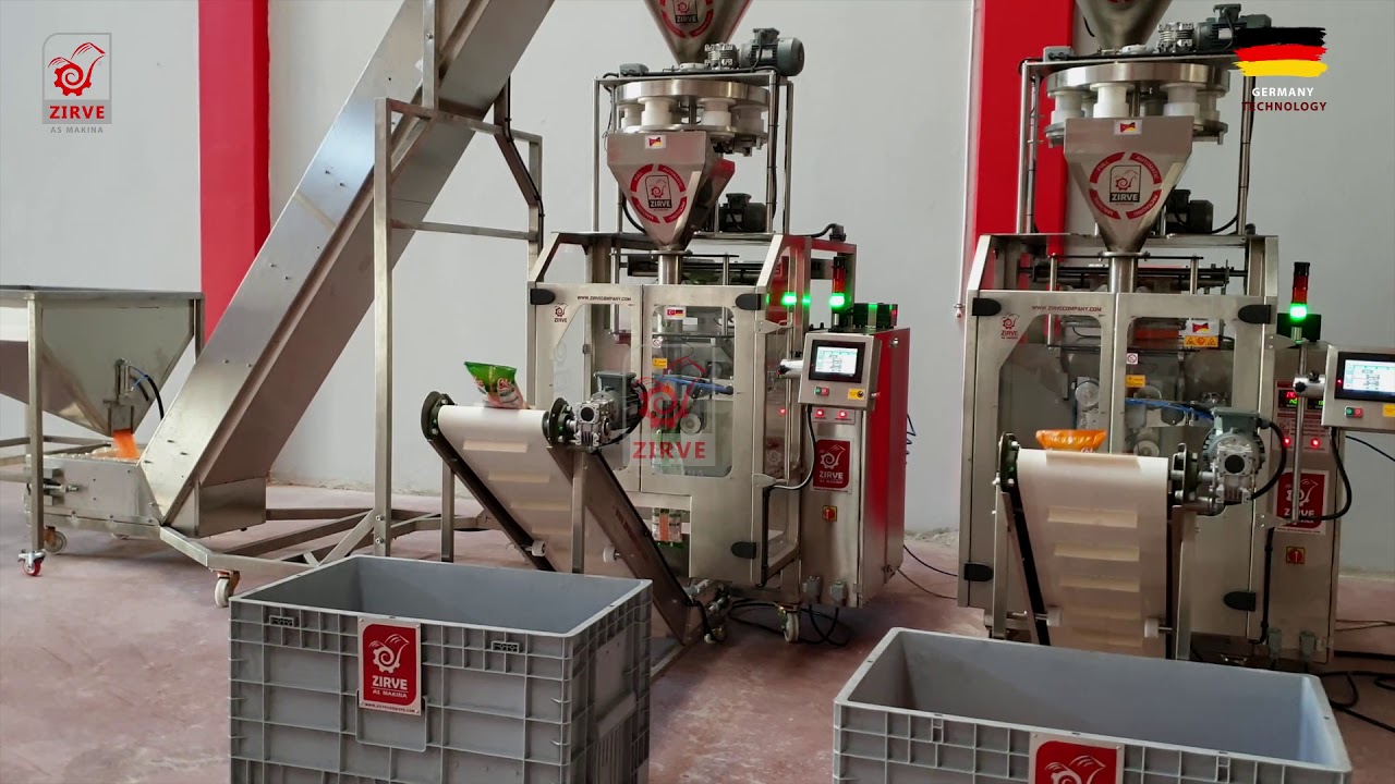 تكنولوجيا تعبئة السكر , الارز , البقوليات , الحبوب الة تعبئة وتغليف نظام حجمي دقة وزن وسرعة ممتازة