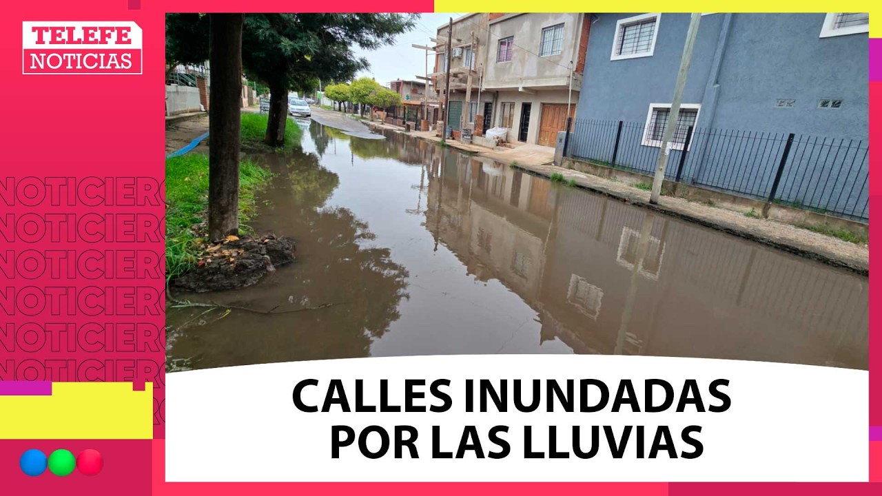 Calles inundadas: el reclamo de los vecinos de Santa Isabel
