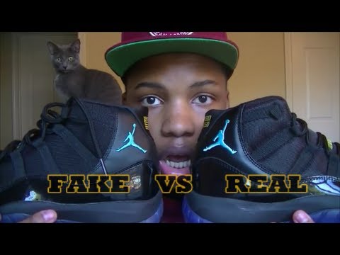 jordan 11 gamma real vs fake