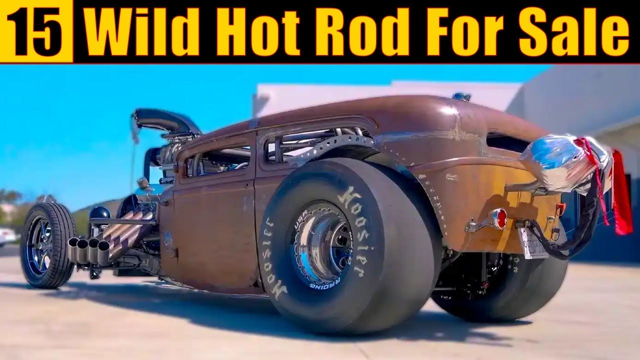 15 диких хот-родов на продажу — безумные кастомные тачки и классические уличные звери!