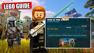 Fortnite Lego | How to find Din Djarin &amp; Grogu
