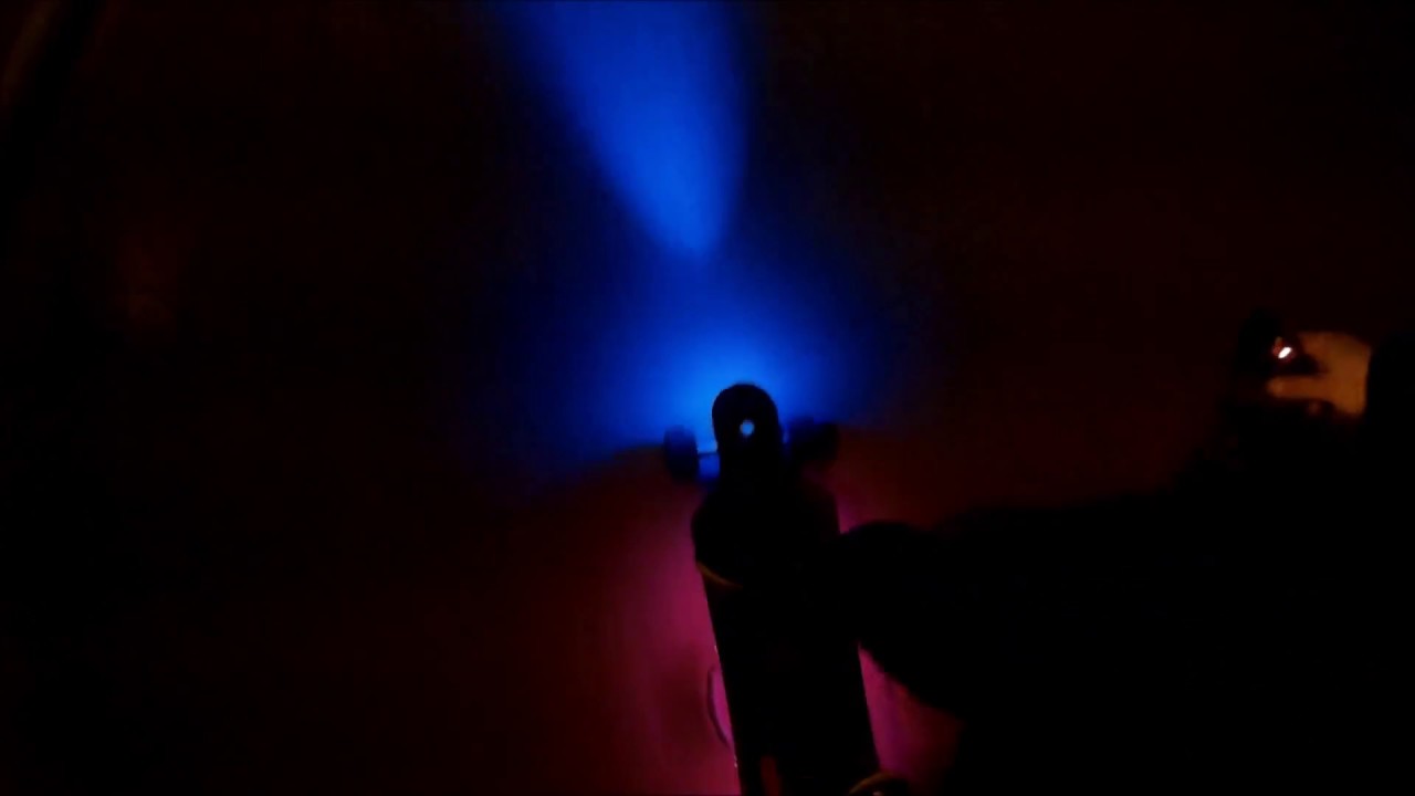 METROBOARD ELECTRIC SKATEBOARD Light Show in Corona