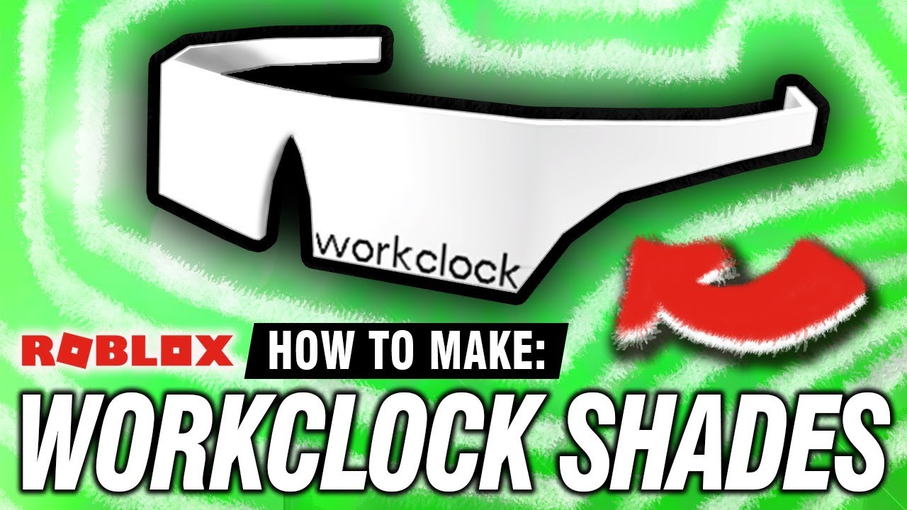 Roblox Catalog How To Make Real Workclock Shades Youtube - irl roblox valkyrie helm roblox