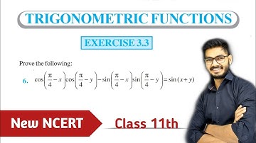 Class 11, Q 6 Ex 3.3 Chapter 3 Trigonometric Functions Class 11, Revised NCERT | Solutions Of Ex 3.3