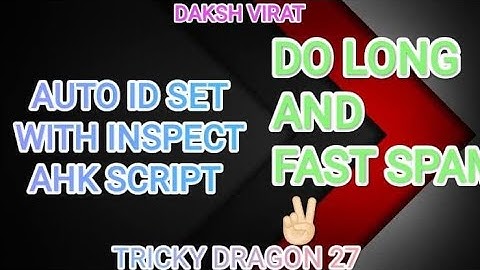 Auto inspect id set Script Chrome | Youtube live chat Auto spam|#THE TRICK MASTER|