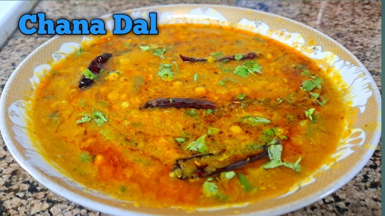Chana Dal / Chana Dal in Pressure Cooker /  Bachelor Dal Easy & Tasty / चना दाल तड़का