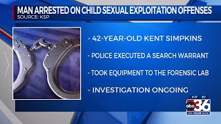 021424 Man arrested on child sexual exploitation offenses