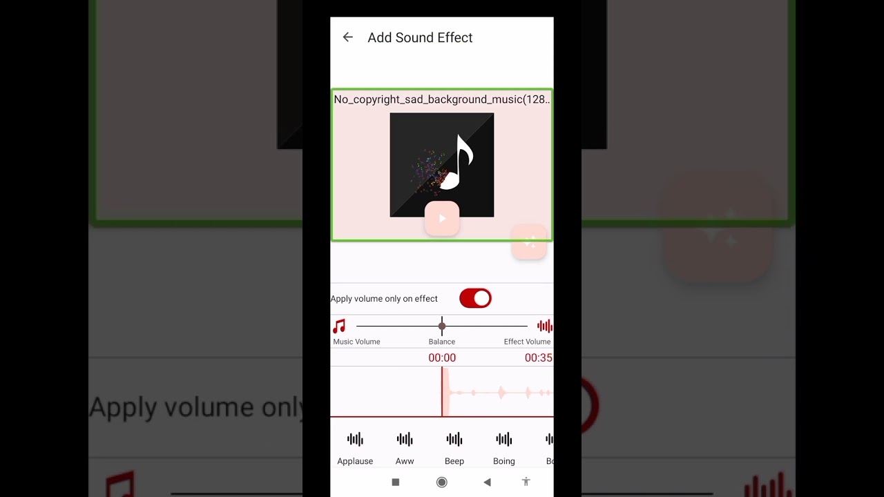 How to add effect audio in through AudioLab for blind user with TalkBack 💯💯💯