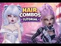 HAIR COMBO TUTORIAL IN DRESS TO IMPRESS #roblox #dresstoimpress #dtiroblox  #dti  #subscribe  #funk