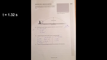 L2 Physics - Mechanics Exam Q2 2016