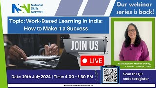Work-Based Learning in India: How to Make it a Success