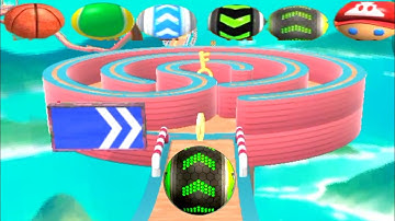 🔥Going Balls Super Speedrun Gameplay Race 7| Ball Games Android Games