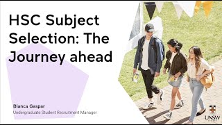 UNSW Year 10 HSC Subject Selection and Information Evening 2022