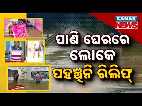 Puri Flood Horror: Waist-Deep Water Fills Kanas School, Classes Suspended