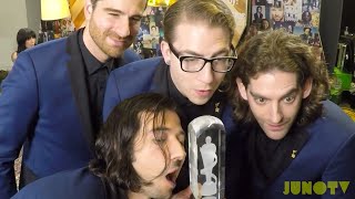 Backstage With Magic At The 2015 Juno Awards