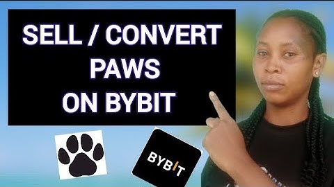 How to SELL & CONVERT PAWS token to USDT on BYBIT