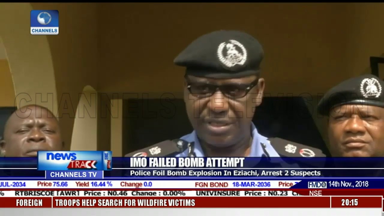 Imo Failed Bomb Attempt: Police Foil Bomb Explosion In Eziachi, Arrest ...