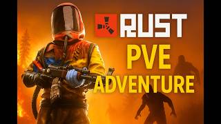 Rust PvE Gameplay 🎮 Surviving the Wild Without PvP