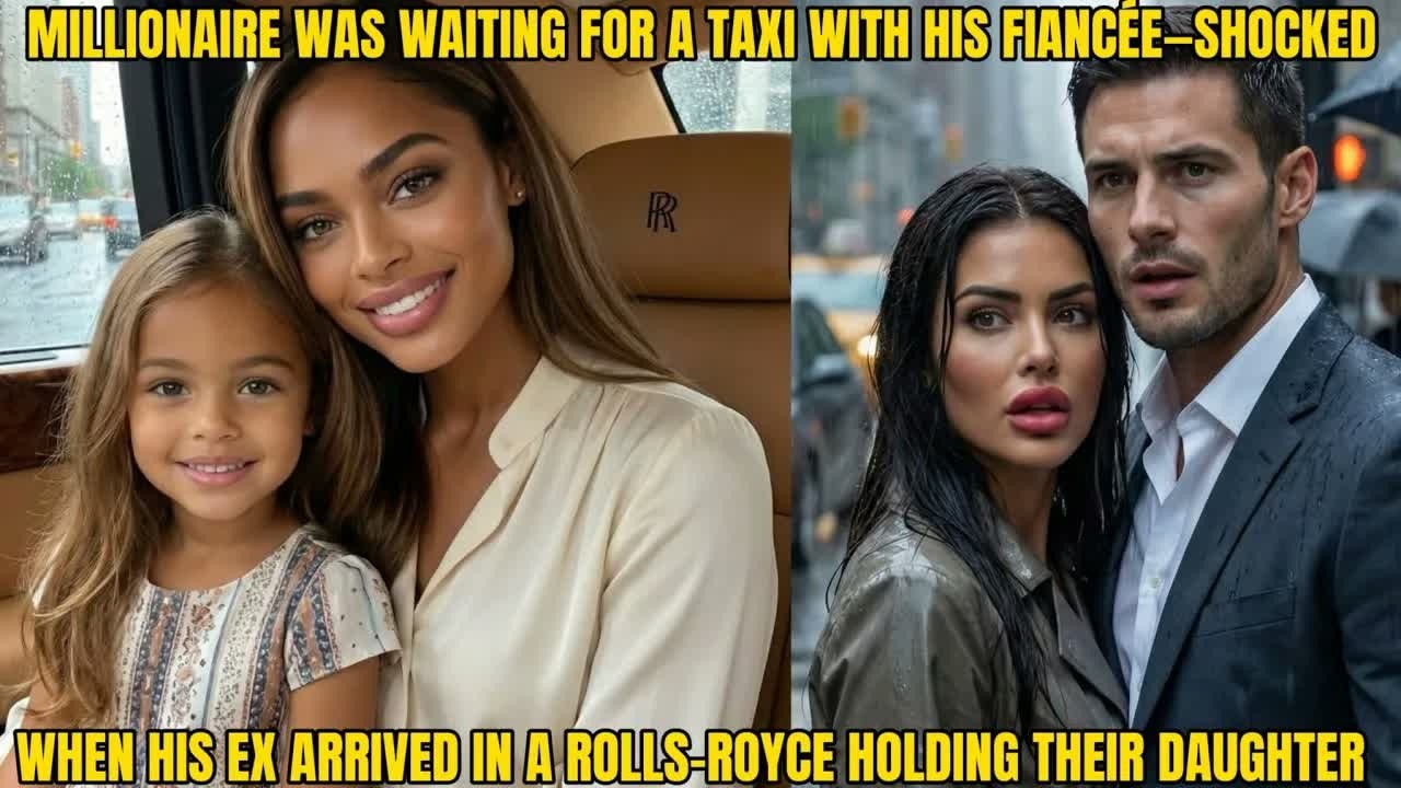 Millionaire Waiting for a Taxi With Fiancée—Shocked When His Ex Arrived in a Rolls Royce