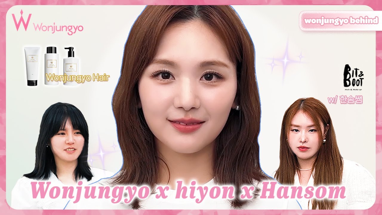 WONJUNGYO x hiyon x Hansom | Makeup & Hair Collaboration | Behind The Scene