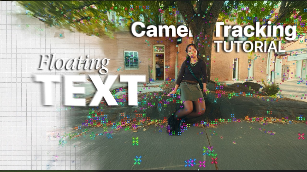 Add floating TEXT in your videos - Simple Camera Tracking technique ...