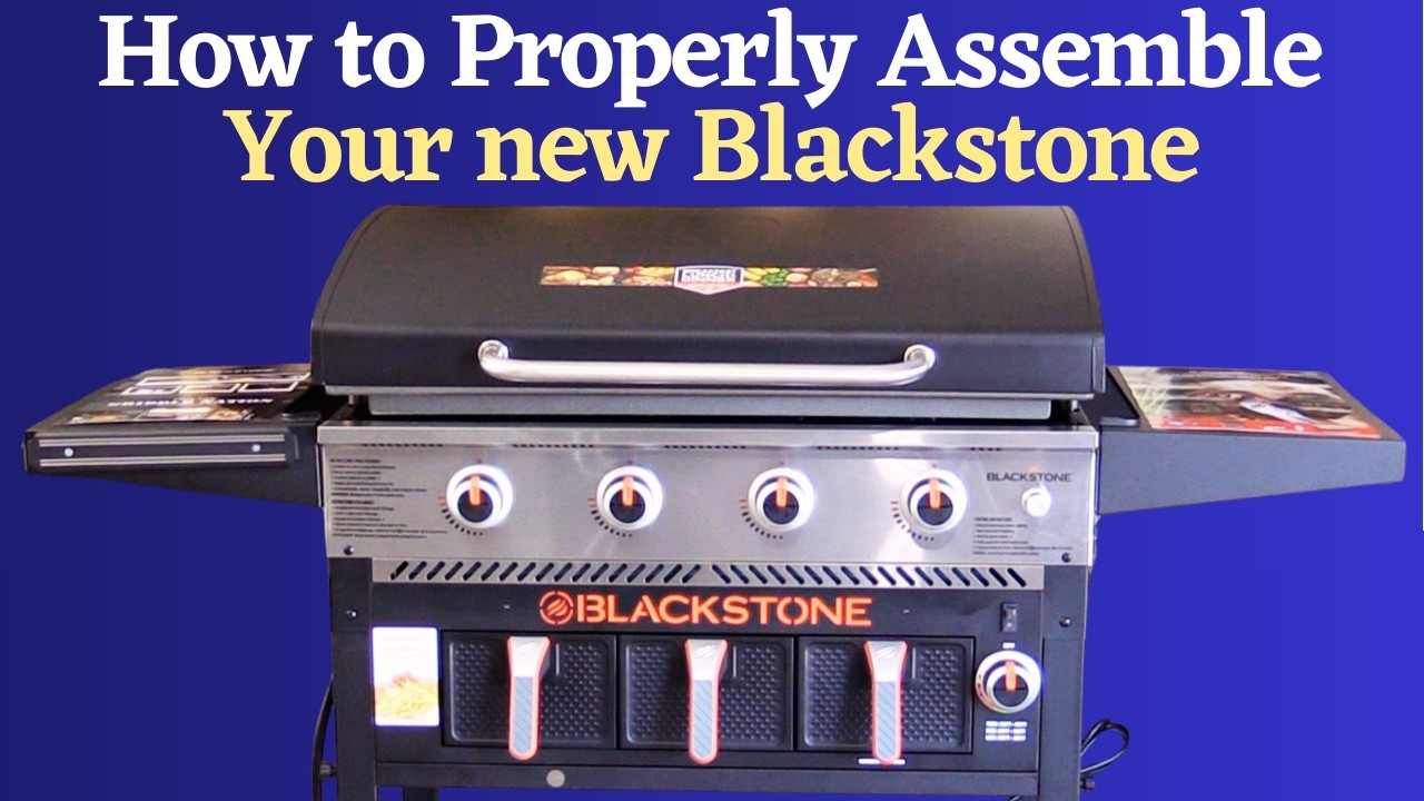⁣UNBOXING & ASSEMBLY: Blackstone 36